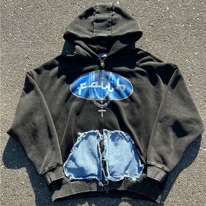 Faith Based zip-up hoodie